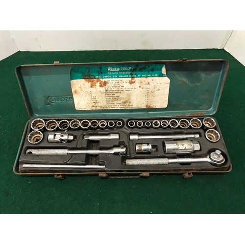 205 - Kamasa TOOLS socket set used