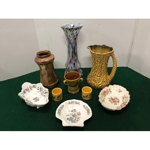 447 - Collection of mixed china and glass some by Wedgwood