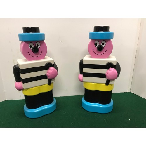 451 - Pair of Bassett's Liquorice ALLSORTS money boxes