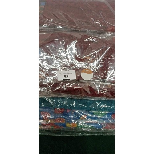 53 - new packaged hats, scarfs and other