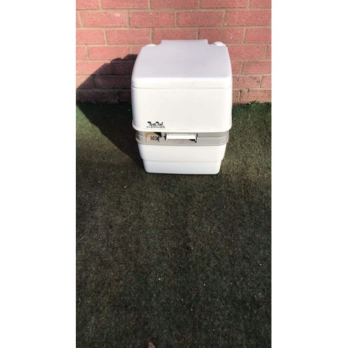 206 - Retro camping toilet white