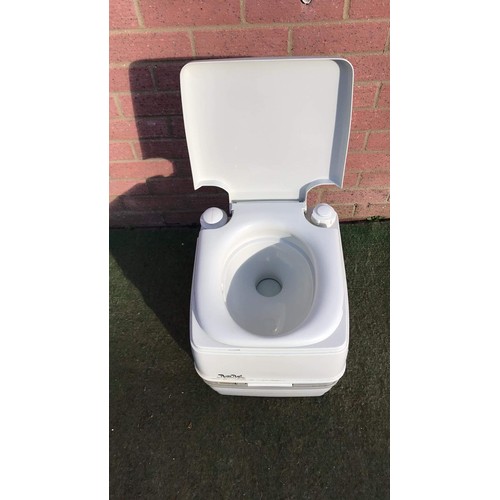 206 - Retro camping toilet white