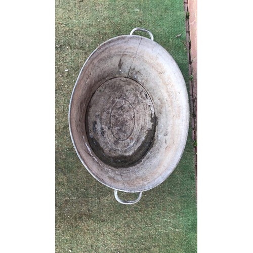 213 - Large Galvanised BATH