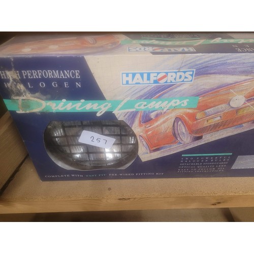 Halfords driving lamps