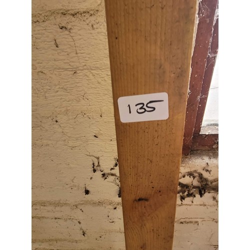 135 - wooden door frame