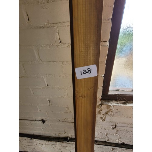 128 - wooden door frame