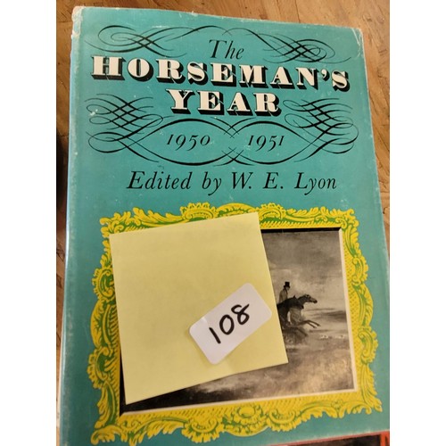 108 - 6 horseman's year books 40s, 50s, 60s