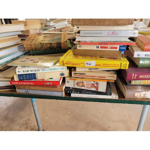 94 - joblot of books