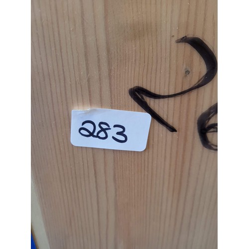 283 - laminated pine board x 2