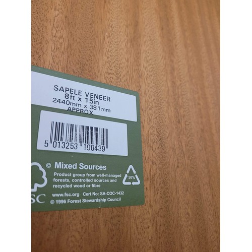 265 - sapele veneer panels