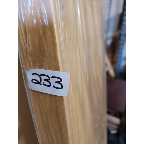 233 - 6 panel pine door