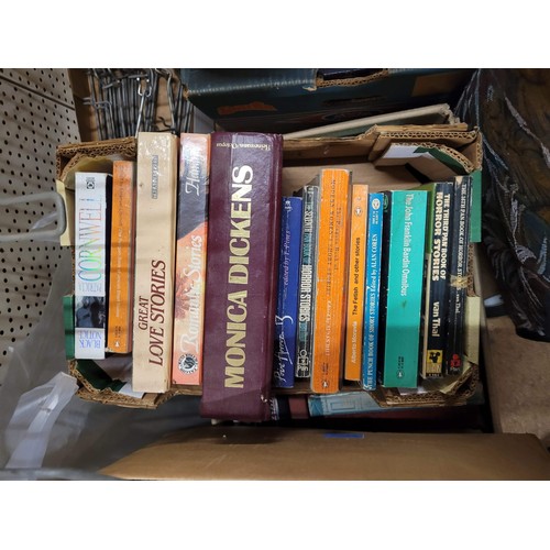 202 - 5 boxes + 1 bag of books