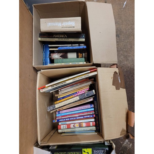 192 - 7 boxes of books