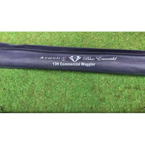 Avanti Blue Emerald 13ft commercial waggler fishing rod