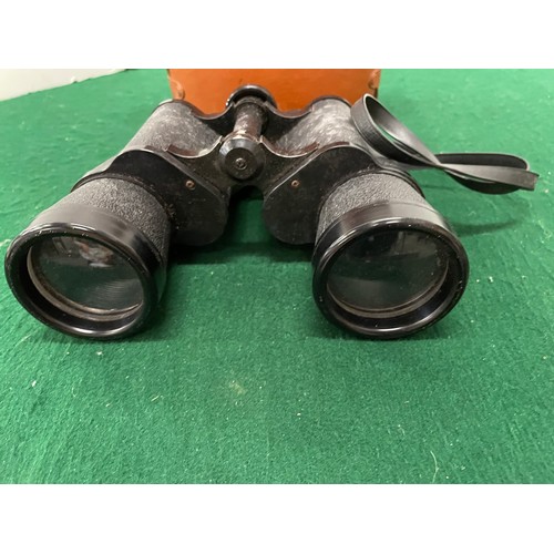 51 - Carl veitch 10x50 binoculars in case...