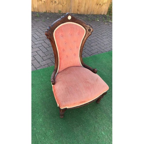 100 - Low parlour chair