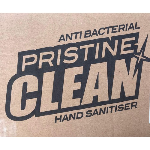 96 - 2 boxes x 12 Bottles of anti bacterial pristine clean hand sanitiser size 500ml