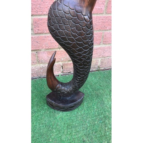 72 - Contemporary carved mermaid figure