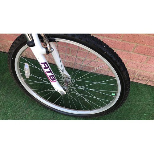 57 - RALEIGH ATB Carolina bike in purple & white