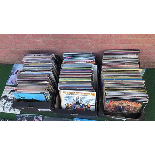 47 - Very large quantity of vinyl's including ABBA, rod stewart & more