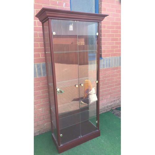 90 - Two door display cabinet