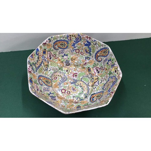 22 - Decorative colourful fruit bowl