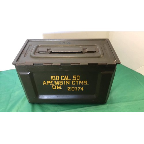 307 - Army small bore ammunition box