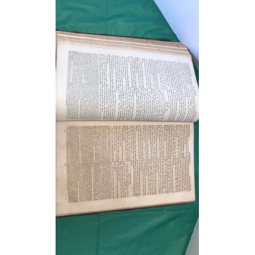 328 - Large family Holy Bible ( restoration to cover needed )