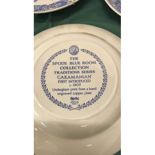 367 - 7 Spode plates