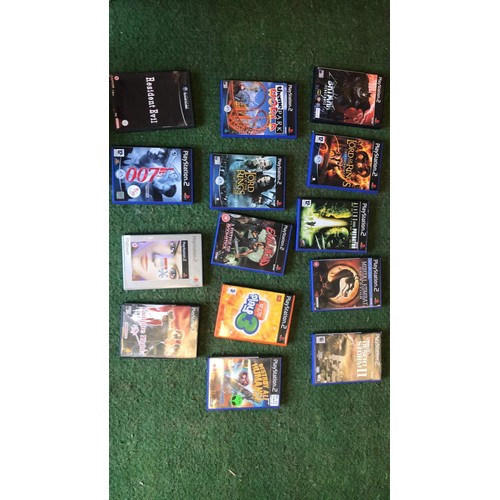 375 - Playstation 2 console & games, xbox 360 console & nintendo games & controls