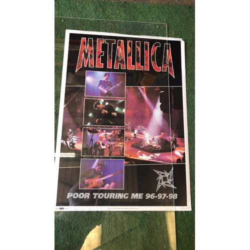 383 - 3 METALLICA posters ( SEE ALL PICTURES TO SEE ALL POSTERS )