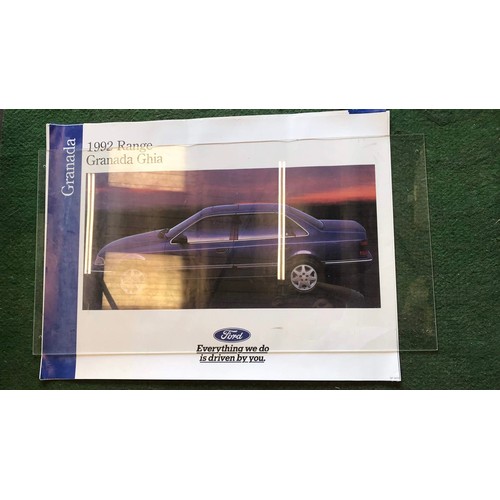 380 - 7 x FORD car showroom posters - have been displayed ( SEE ALL PICTURES TO SEE ALL POSTERS )