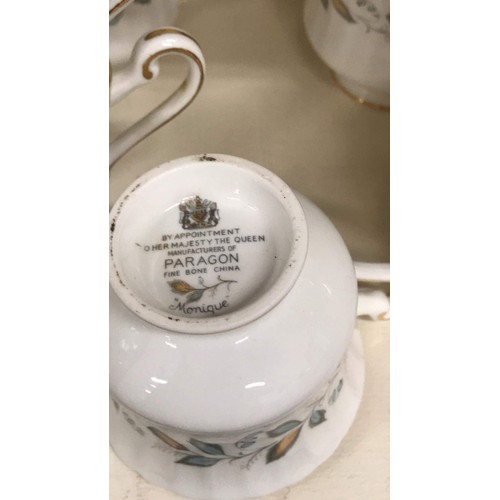 18 - Large collection of tea set accessories to include Regency, Paragon, Royal Standard & many more