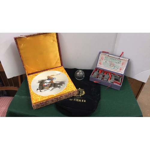 454 - oriental boxed gift items