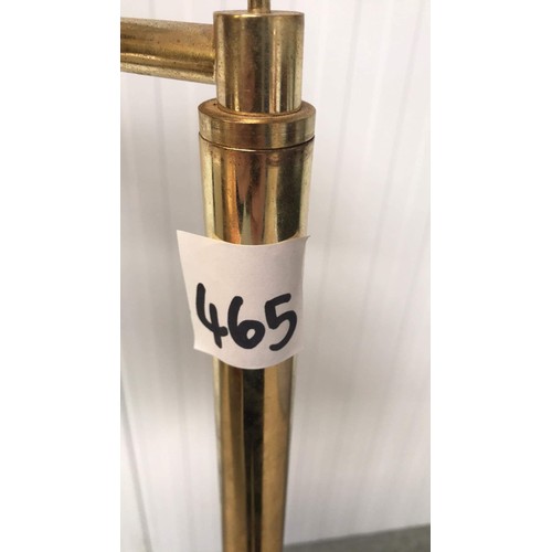 465 - Brass reading lamp