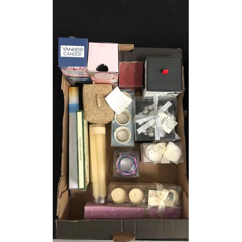 474 - Box of mixed candles