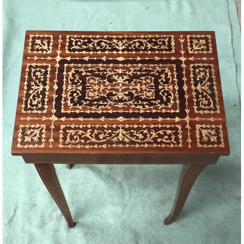 484 - inlaid music box