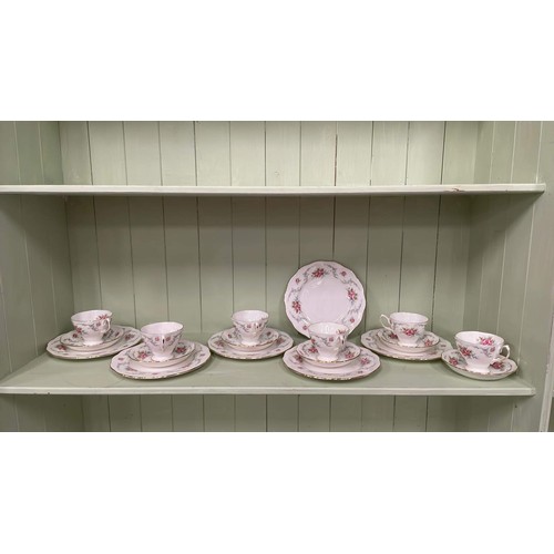 574 - ROYAL KENT 18 piece tea set MADE IN ENGLAND