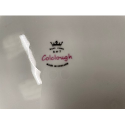 597 - 13 colclough plates