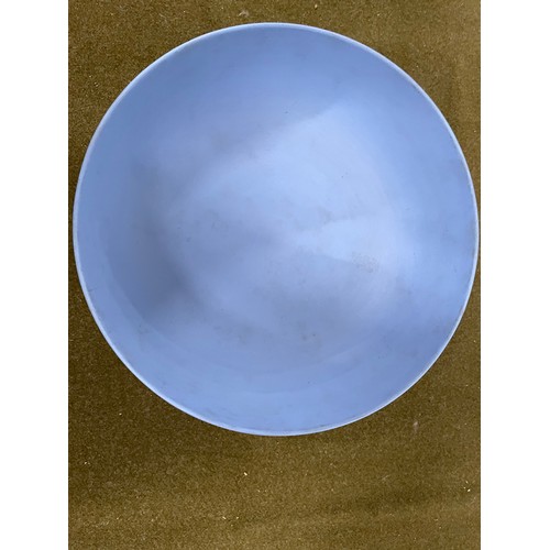 503 - Wedgwood jasper light blue large fruit bowl