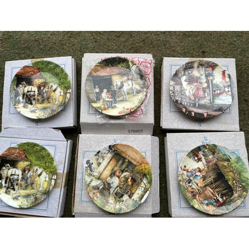 590 - Royal Doulton old country crafts collectors plates