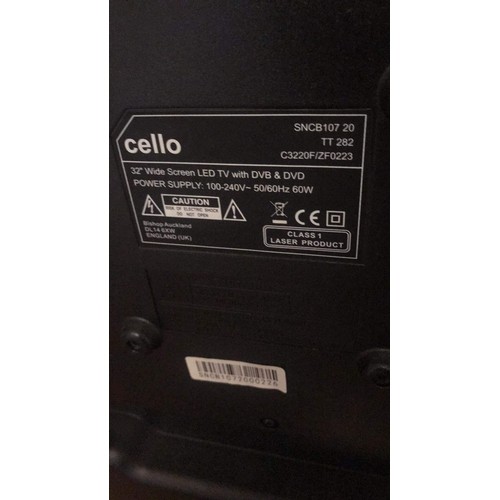 630 - CELLO combi TV DVD player