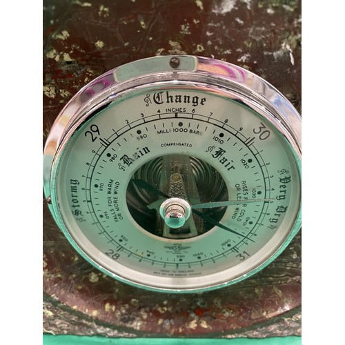 532 - rock framed barometer