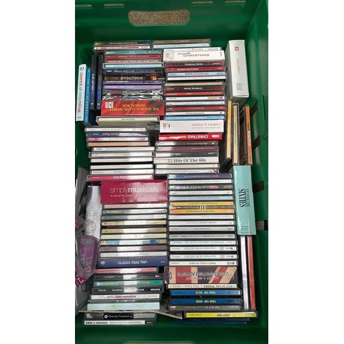 677 - Large quantity of CD's of mixed music and artist