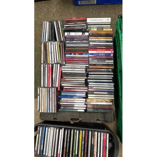 677 - Large quantity of CD's of mixed music and artist