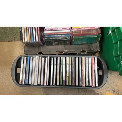 677 - Large quantity of CD's of mixed music and artist