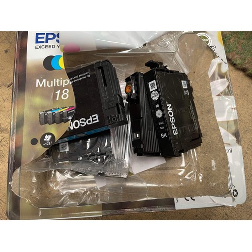 655 - EPSON printer & picture frames