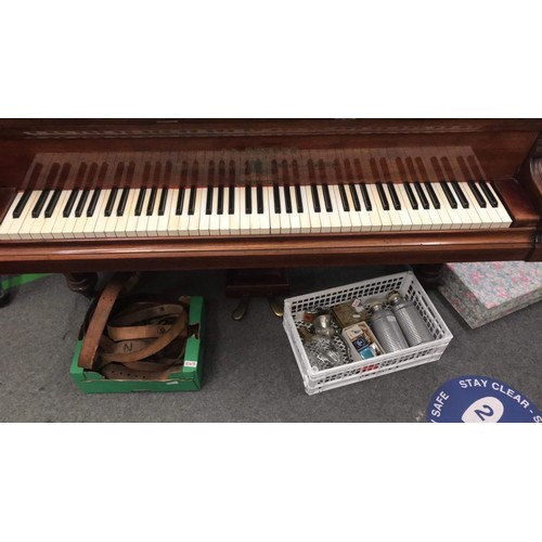 511 - ROSE WOOD OVER STRUNG  Grand Piano By J L DUYSEN Berlin GERMANY  MODEL NUMBER 10384 Imported by EDWI... 