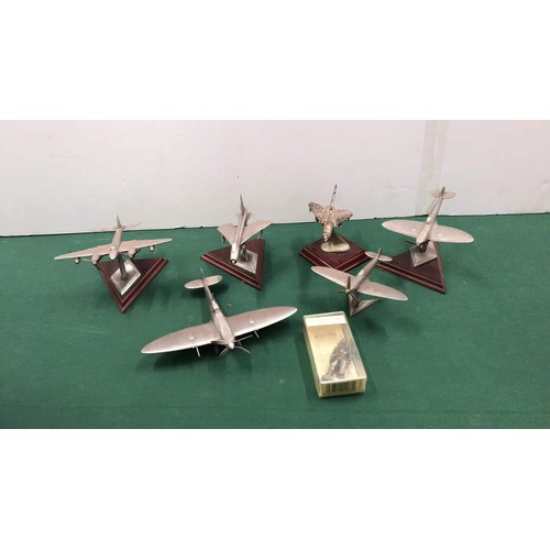 38 - 4 models of aviation to include the spitfire