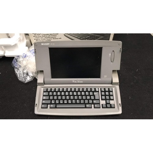 114 - SHARP Font writer FW-750